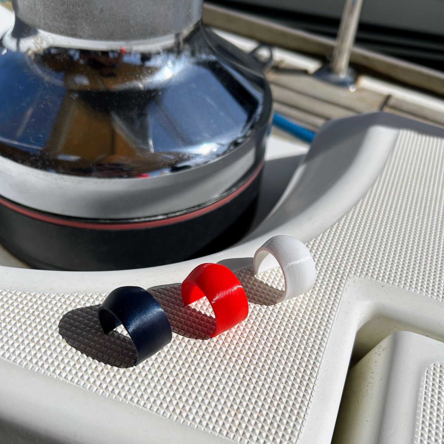 Open3DSailing Steering Wheel Marker (x2) – Dual Markers for 22–37 mm Sailboat Wheels