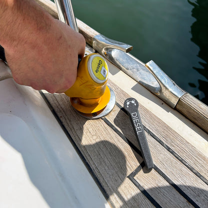 Open3DSailing Deck Filler Star Key – Floating Marine Key for Jeanneau & Beneteau Fuel, Water & Waste Caps