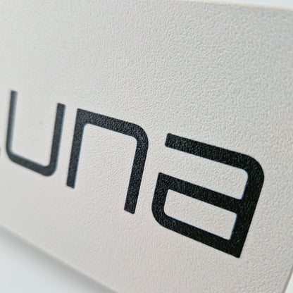 Boat name engraved on suncover, security against theft
