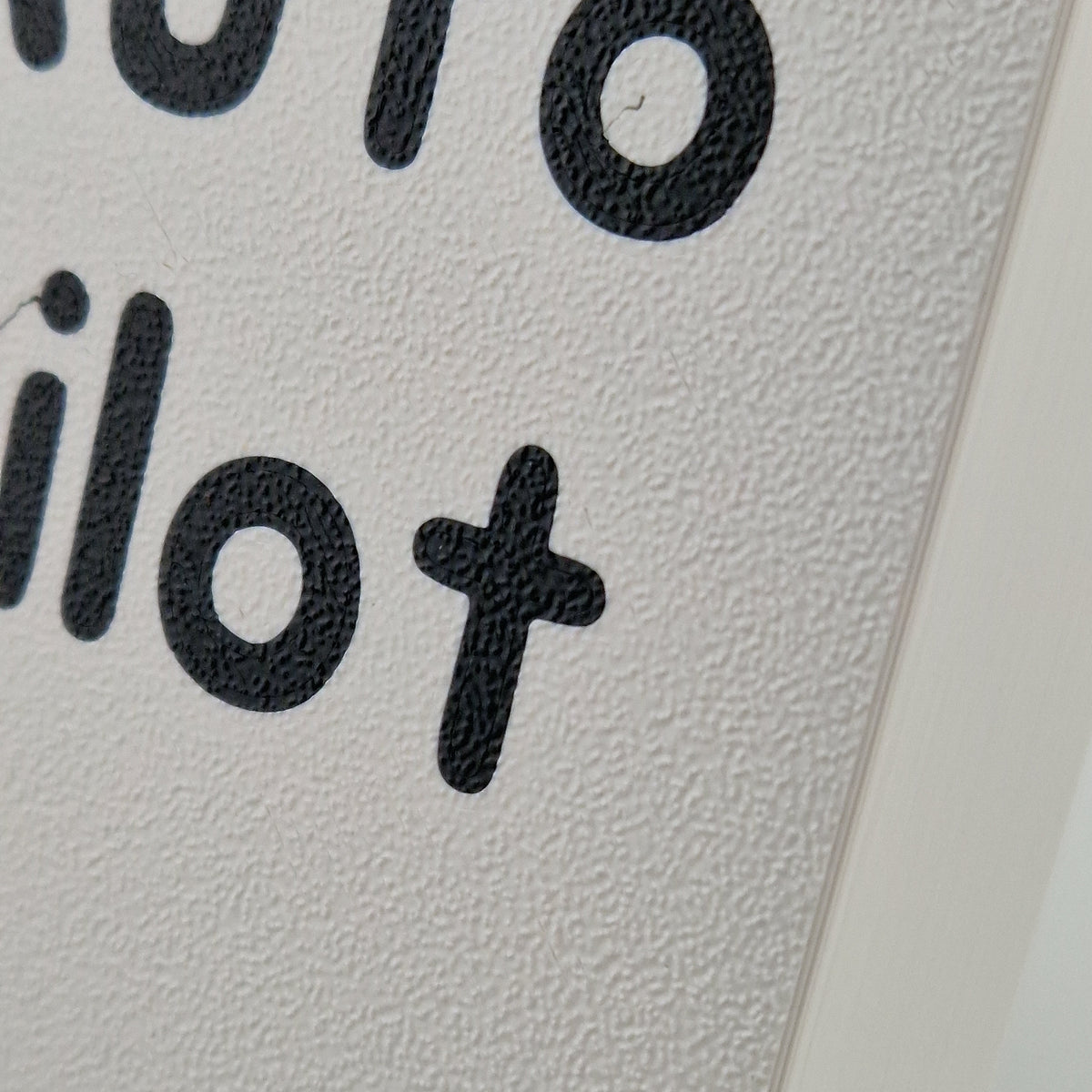 Boat name engraved on a protective cover for a B&G Triton 1 Autopilot Controller