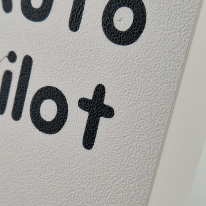 Boat name engraved on a protective cover for a B&G Triton 1 Autopilot Controller