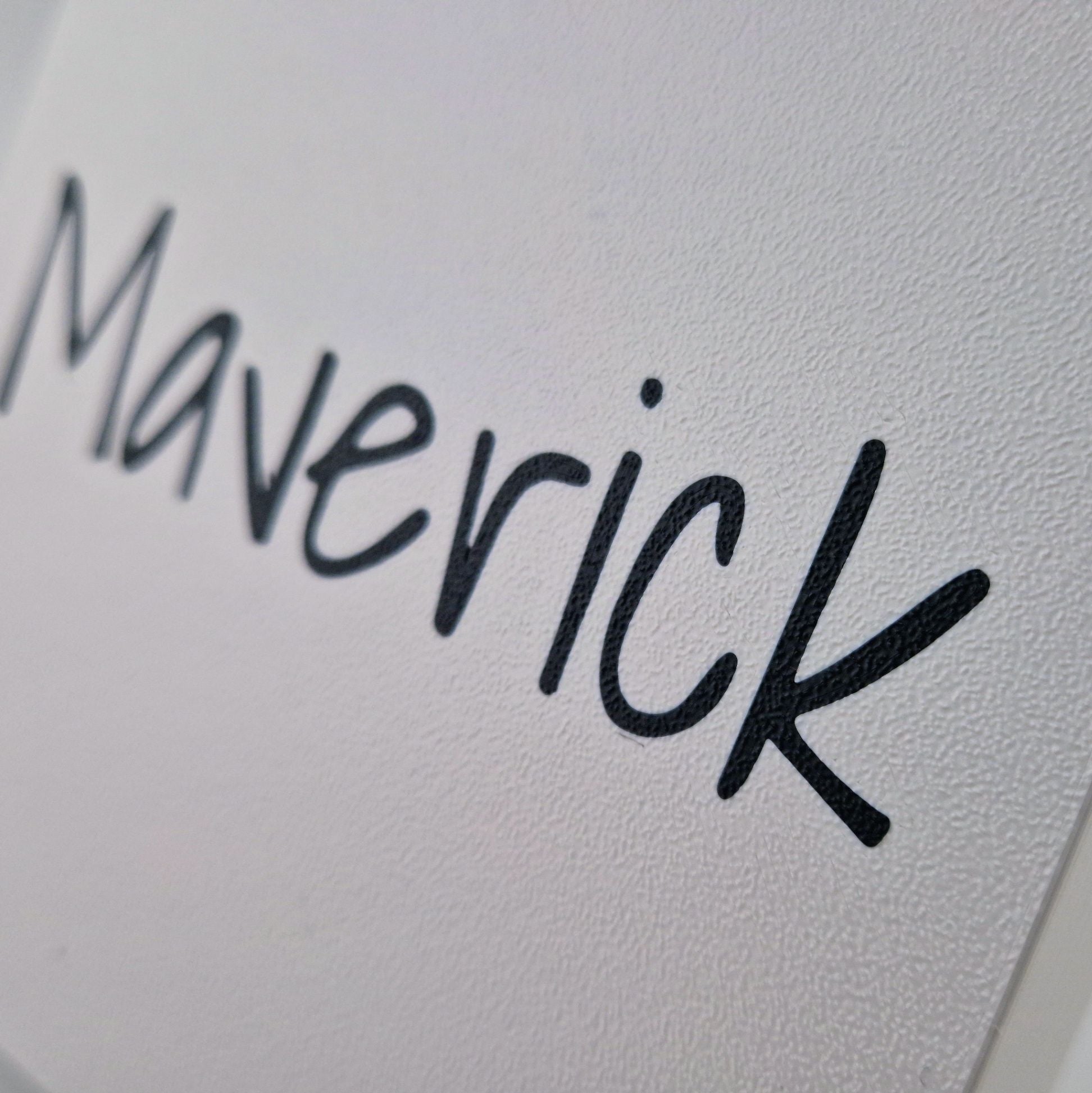 Personalised boat name protection cover