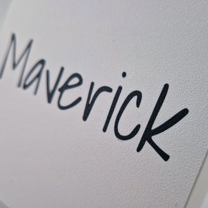 Personalised boat name protection cover