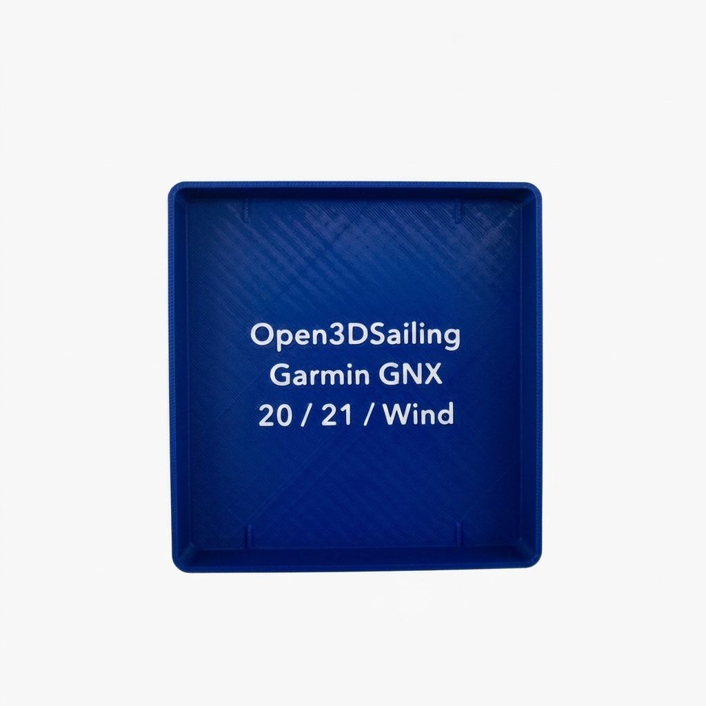 Rear view of a protective cover for a B&G GNX 20, 21, or wind model.
