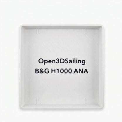 Rear view of a B&G H1000 ANA model marine instrument cover protection