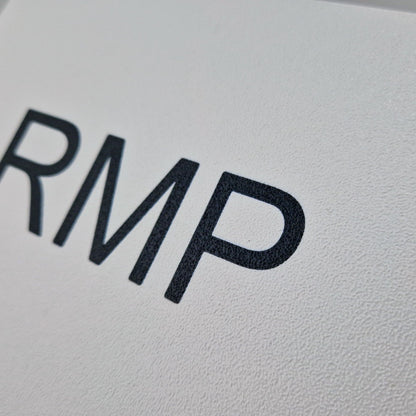 Boat name engraved on a protective cover
