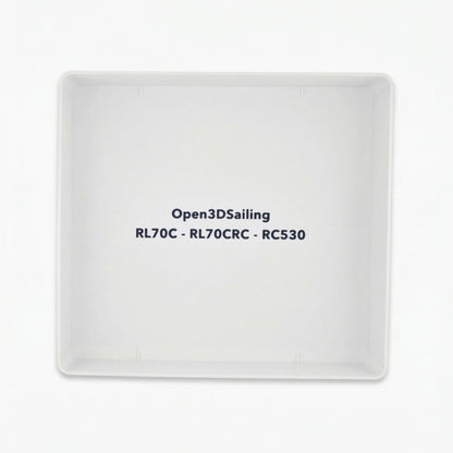 Close-up of the back of a suncover for an HSB series 7-inch device
