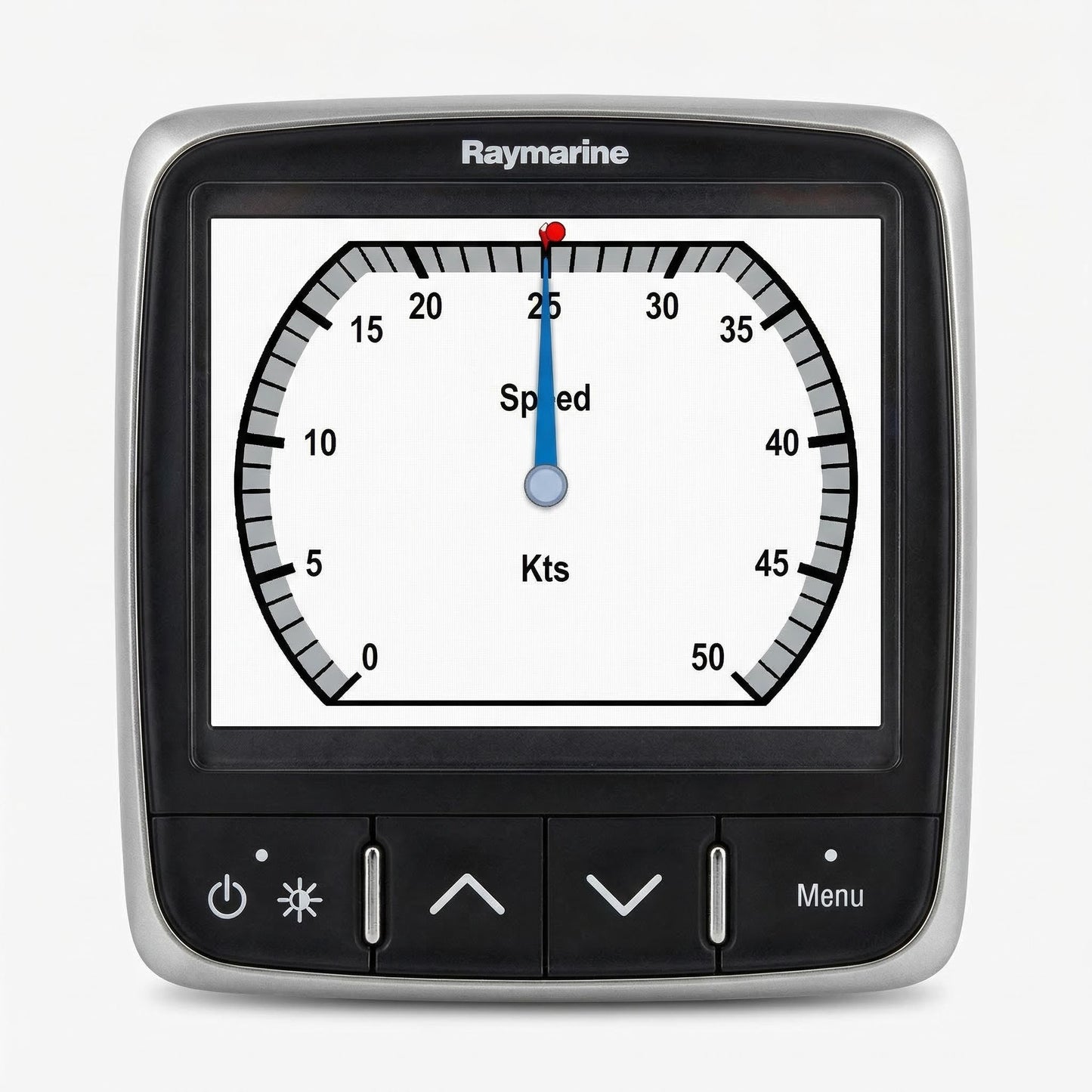 Raymarine i70 marine instrument with rounded corners
