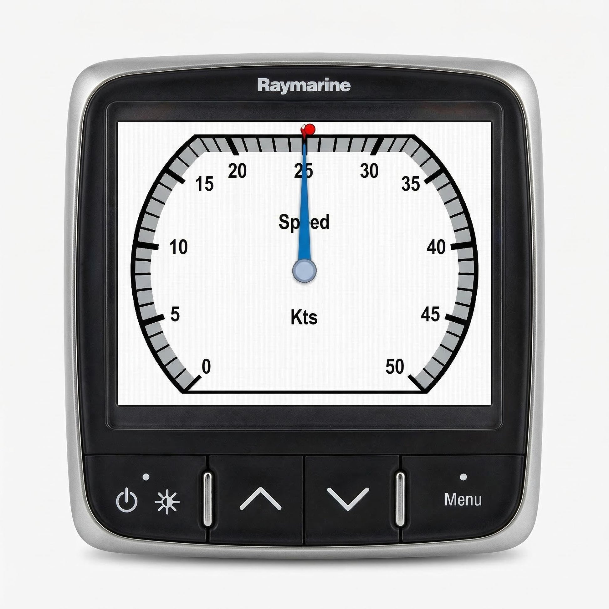 Raymarine i70 marine instrument with rounded corners