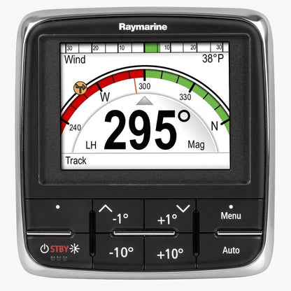 Raymarine p70 autopilot control with rounded corners