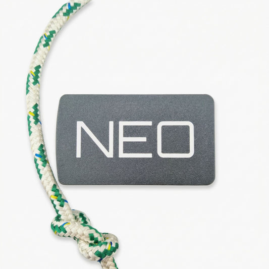 Suncover protecting a Raymarine ST40 nautical display, with "NEO" engraved on the suncover