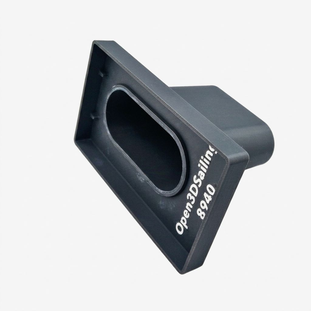 Rear view of a cover protecting a Sleipner Thruster panel