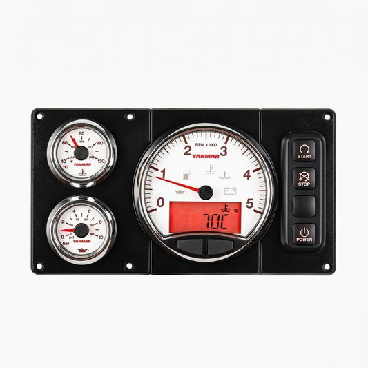 Engine control panel for Yanmar C30 C35