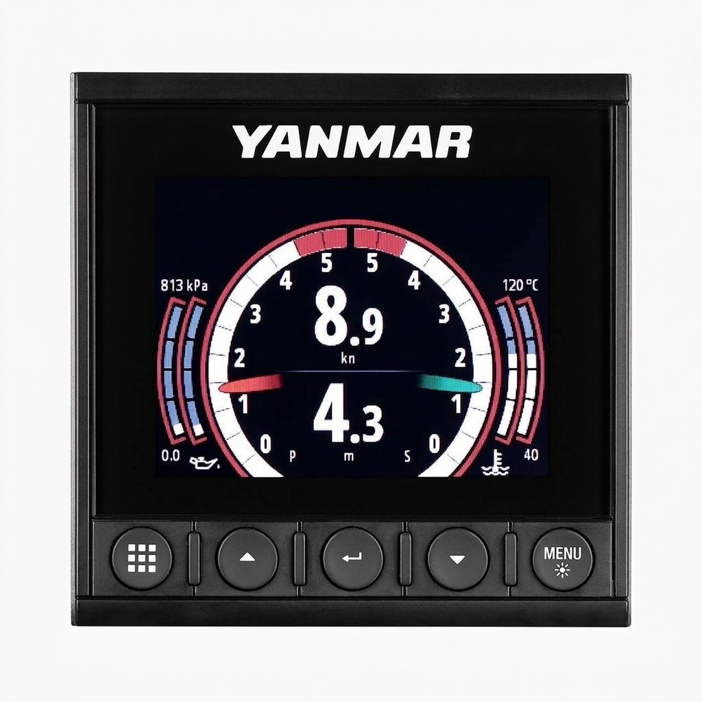 Ecran d'instrumentation marine multifonction